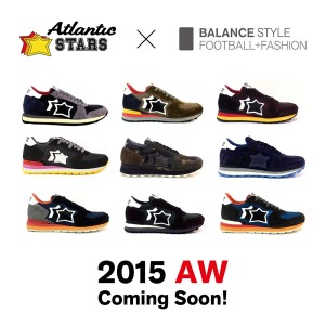 アトランティックスターズ 2015AWコレクションを発表！同時に予約販売開始！