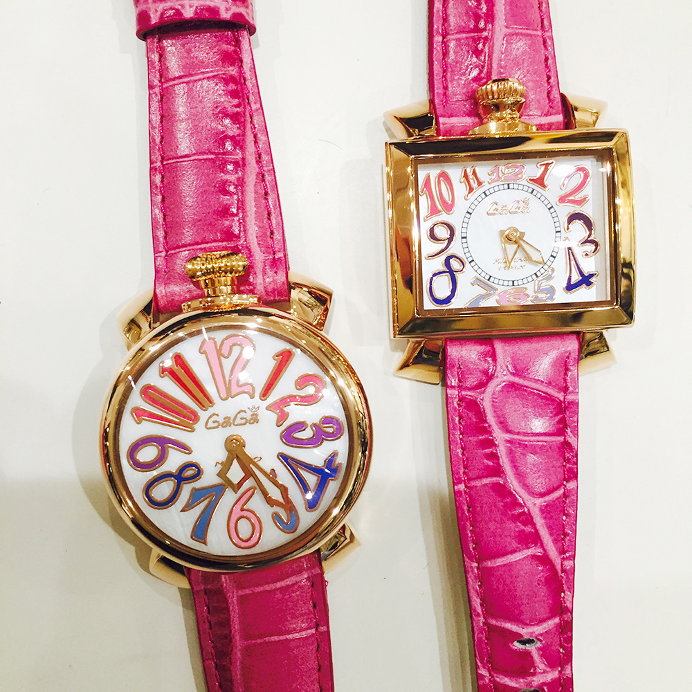 レディース ガガミラノ腕時計-