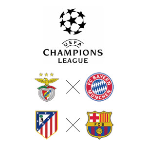 UEFAチャンピオンズリーグ : 準々決勝 第2戦！ 今夜は、バルサ！！