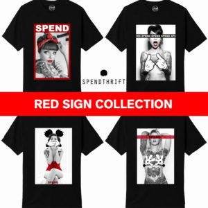 【新登場】スペンド“RED SIGN COLLECTION”にブラックカラーが登場！