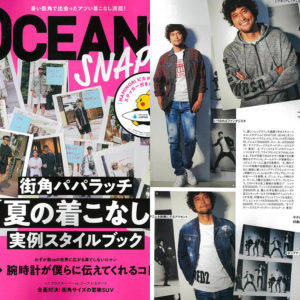 OCEANS 9月号掲載｜DSQUARED2