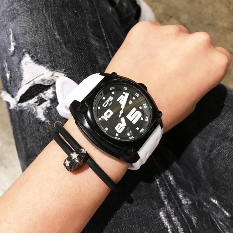 美品 CP5 Sports 腕時計 シーピーファイブ グリーン