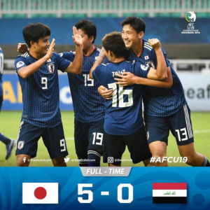 U-19アジア選手権｜U-19日本代表が準々決勝に進出！U-20W杯をかけてU-19インドネシアと対戦！