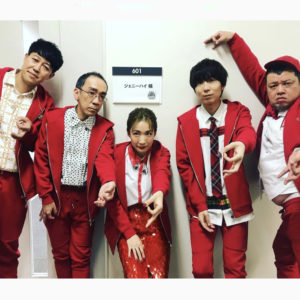 フジテレビ系列「FNS歌謡祭」にて、ジェニーハイの皆さんが(BALR.)REDアイテムを着用！