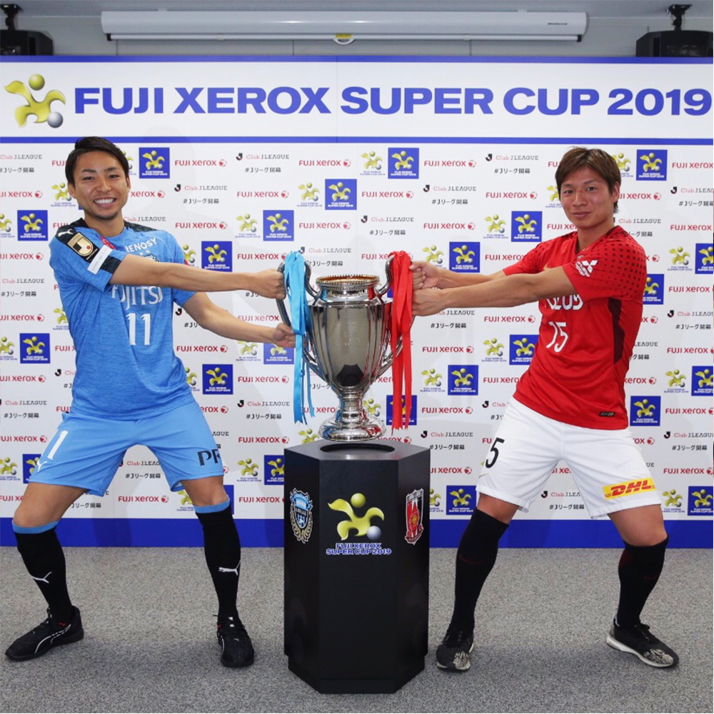 2015フジゼロックススーパーカップ　ガンバ大阪VS浦和レッズ戦大会記念タオル