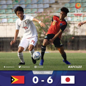 AFC U-23選手権タイ2020予選 第2節｜U-22東ティモール代表に6-0で2連勝！！