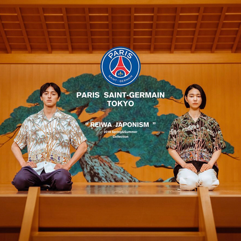 パリ サンジェルマンの新アパレルコレクションを発表 その名も Reiwa Japonism バランスタイムズ サッカーのあるファッションライフ