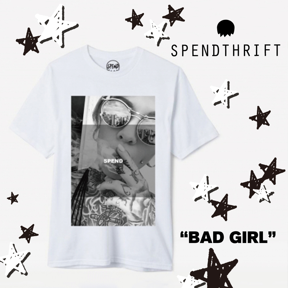 【新登場】SPEND｜クールなモノクロデザイン！Tシャツ“BAD ...