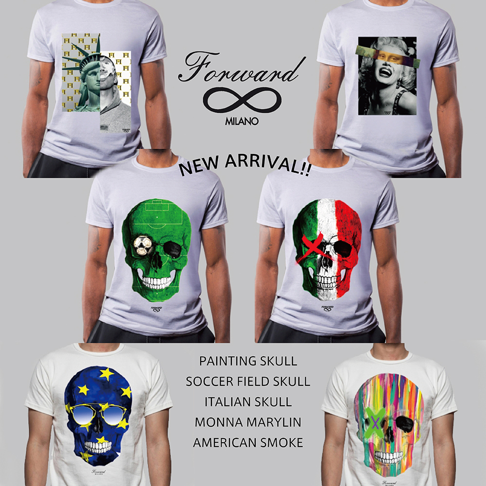 【新入荷&再入荷】色鮮やかな“Forward Milano”デザインTシャツが 
