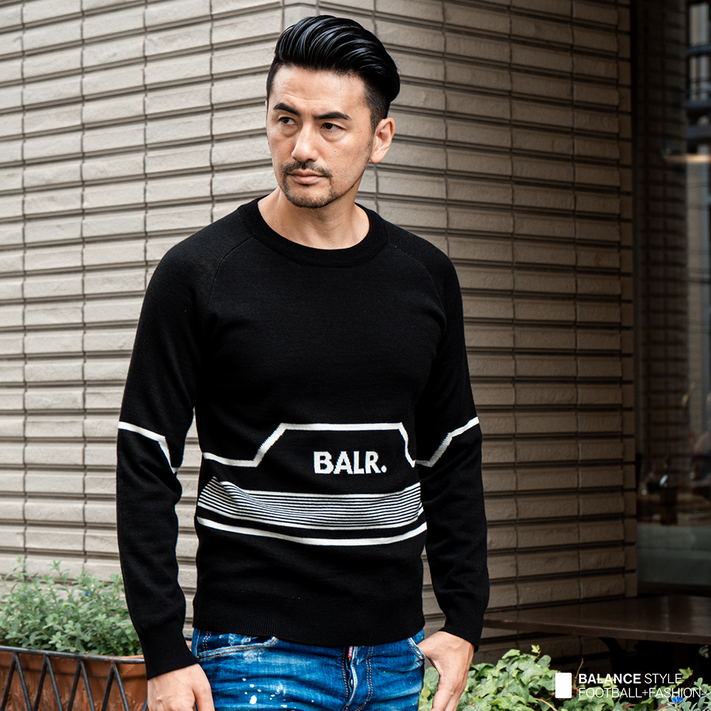 BALR.｜今までにないデザイン！新作“STRIPED KNITTED HEXAGON CREW ...