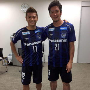 ガンバ大阪のレジェンド播戸竜二選手が1日契約で10年ぶりにチームに復帰！！