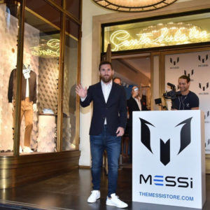 FCバルセロナのリオネル・メッシ選手の注目ブランド「MESSI」が発売開始！！