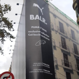 PUMA X BALR.｜グリーズマン選手が活躍するバルセロナに巨大屋外広告が登場！