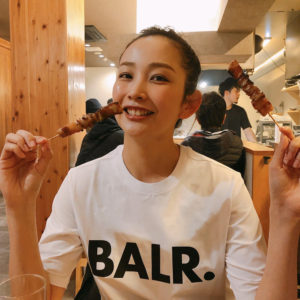 “BALR.”BRAND Tシャツをご愛用♡中上真亜子さんがバランススタイル福岡にご来店！