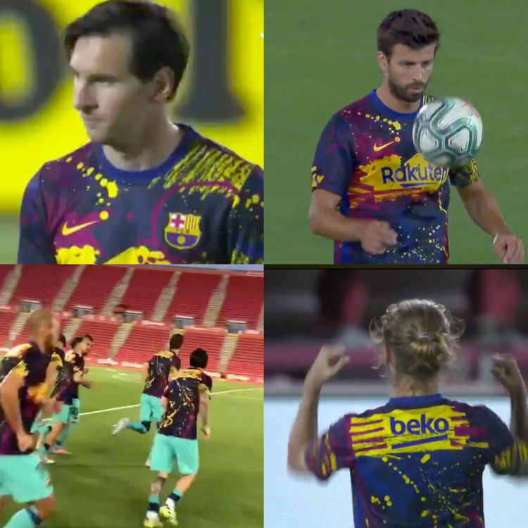 Fcバルセロナのファッション性が高すぎるトレーニングシャツが話題に バランスタイムズ サッカーのあるファッションライフ