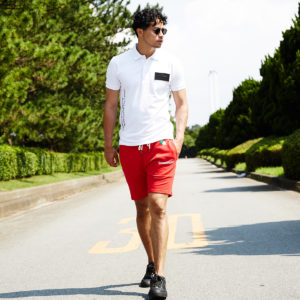 BALR. & GIOCATORE｜ポロシャツスタイルのポイントは“レッド”で夏らしく！