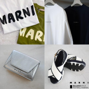 【新登場】MARNIから、2022年春夏コレクション第2弾が到着！大人気のTシャツに加えて財布が登場。