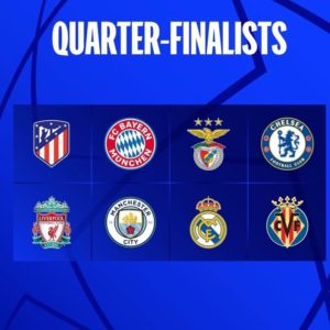 UEFA CHAMPIONS LEAGUE！ついにベスト8が出揃う！