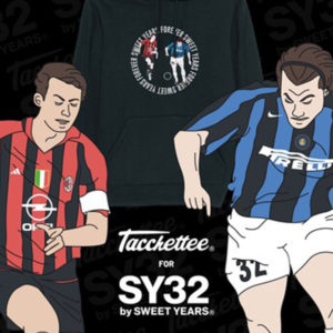 「Tacchettee」×「SY32」サッカーを背景としたイタリアブランド同士のコラボレーションがついに実現！